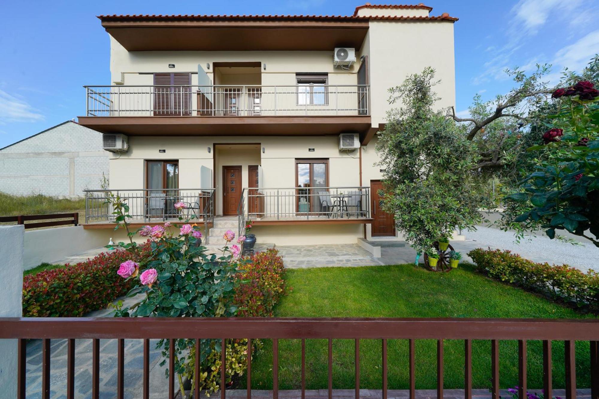 Maria Dina Apartments 1 Potos Dış mekan fotoğraf